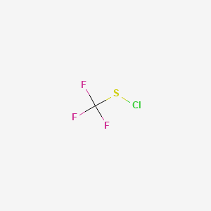 molecular formula CClF3S B1580928 Methanesulfenyl chloride, trifluoro- CAS No. 421-17-0