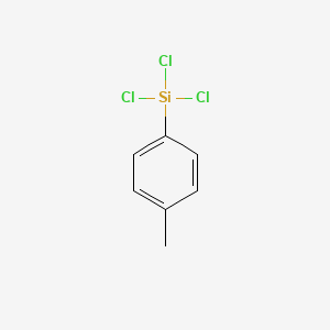 molecular formula C7H7Cl3Si B1580937 p-Tolyltrichlorosilane CAS No. 701-35-9