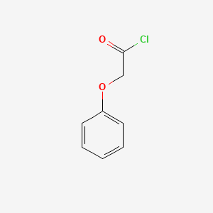molecular formula C8H7ClO2 B1580938 Phenoxyacetyl chloride CAS No. 701-99-5