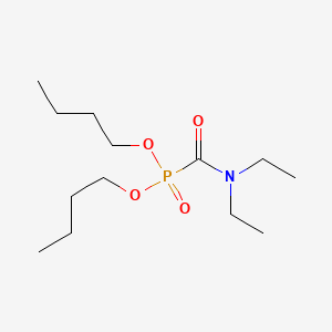 Dibutyl ((diethylamino)carbonyl)phosphonate
