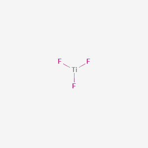 molecular formula F3Ti<br>TiF3 B1580948 Titanium trifluoride CAS No. 13470-08-1