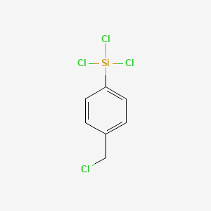 4-(Chloromethyl)phenyltrichlorosilane