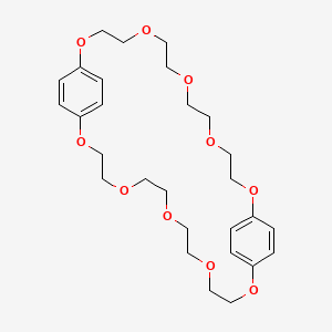 molecular formula C28H40O10 B1580959 Bis(1,4-phenylene)-34-crown 10-Ether CAS No. 53914-95-7
