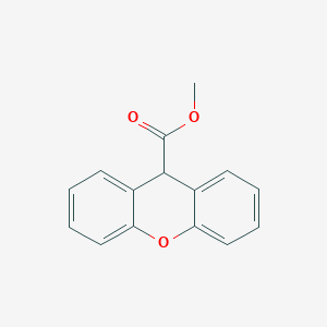 molecular formula C15H12O3 B1580962 9H-xanthen-9-carboxylic acid methyl ester CAS No. 39497-06-8
