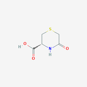 molecular formula C5H7NO3S B1580966 (3R)-5-oxothiomorpholine-3-carboxylic acid CAS No. 62305-89-9