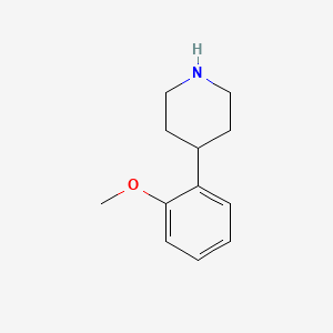 molecular formula C12H17NO B1580969 4-(2-甲氧基苯基)哌啶 CAS No. 58333-75-8