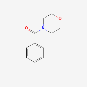 molecular formula C12H15NO2 B1580970 morpholino(p-tolyl)methanone CAS No. 63833-44-3