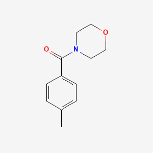 molecular formula C12H15NO2 B1580970 (4-甲基苯基)吗啉-4-基甲酮 CAS No. 63833-44-3