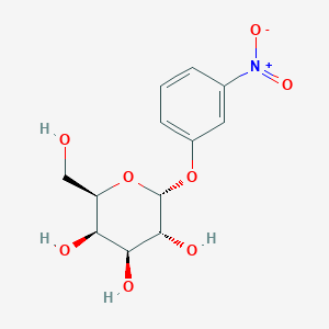 molecular formula C12H15NO8 B1580973 3-Nitrophenyl alpha-D-galactopyranoside CAS No. 52571-71-8