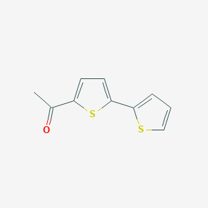 molecular formula C10H8OS2 B1580976 5-ACETYL-2,2'-BITHIENYL CAS No. 3515-18-2