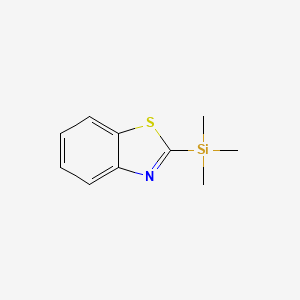 molecular formula C10H13NSSi B1580982 2-(Trimethylsilyl)benzothiazole CAS No. 32137-73-8