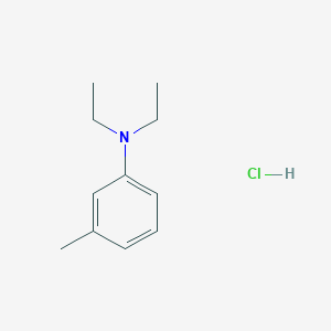 molecular formula C11H18ClN B1580995 N,N-Diethyl-3-methylaniline Hydrochloride CAS No. 89074-92-0