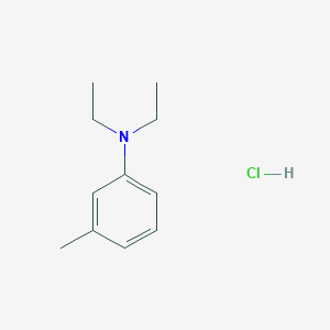 molecular formula C11H18ClN B1580995 N,N-Diethyl-m-toluidine Hydrochloride CAS No. 89074-92-0