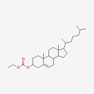 molecular formula C30H50O3 B1581000 胆固醇-5-烯-3-基乙基碳酸酯 CAS No. 23836-43-3