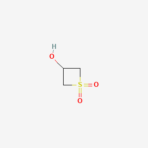molecular formula C3H6O3S B1581002 3-Hydroxythietane 1,1-dioxide CAS No. 22524-35-2