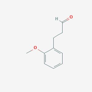 molecular formula C10H12O2 B1581003 3-(2-Methoxyphenyl)propanal CAS No. 33538-83-9