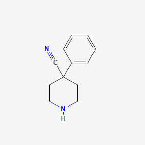 molecular formula C12H14N2 B1581006 4-Phenylpiperidine-4-carbonitrile CAS No. 40481-13-8