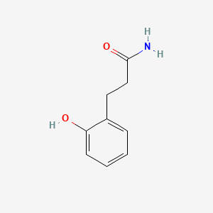 molecular formula C9H11NO2 B1581011 3-(2-Hydroxyphenyl)propanamide CAS No. 22367-76-6