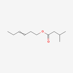 molecular formula C11H20O2 B1581015 cis-3-Hexenyl 3-methylbutanoate CAS No. 10032-11-8