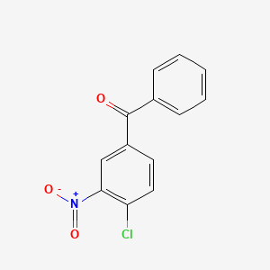 molecular formula C13H8ClNO3 B1581017 4-Chloro-3-nitrobenzophenone CAS No. 56107-02-9