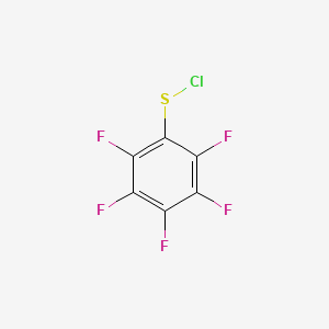 molecular formula C6ClF5S B1581018 pentafluorobenzenesulfenyl chloride CAS No. 27918-31-6