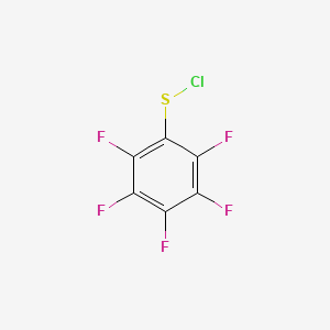 molecular formula C6ClF5S B1581018 Pentafluorobenzenesulphenyl chloride CAS No. 27918-31-6