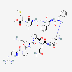 molecular formula C64H99N17O14S B1581023 Substance p-methyl ester 