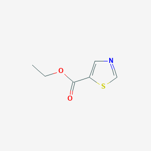 molecular formula C6H7NO2S B1581045 噻唑-5-羧酸乙酯 CAS No. 32955-22-9