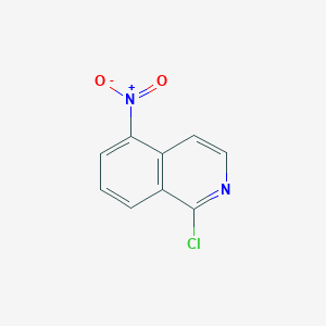 molecular formula C9H5ClN2O2 B1581046 1-氯-5-硝基异喹啉 CAS No. 58142-97-5