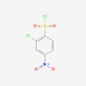 molecular formula C6H3Cl2NO4S B1581054 2-氯-4-硝基苯磺酰氯 CAS No. 20201-03-0