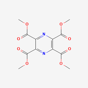 molecular formula C12H12N2O8 B1581056 Tetramethyl pyrazine-2,3,5,6-tetracarboxylate CAS No. 35042-21-8