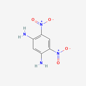 molecular formula C6H6N4O4 B1581058 4,6-二硝基苯-1,3-二胺 CAS No. 4987-96-6