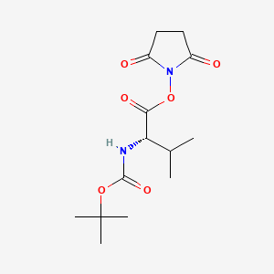 molecular formula C14H22N2O6 B1581060 Boc-Val-OSu CAS No. 3392-12-9