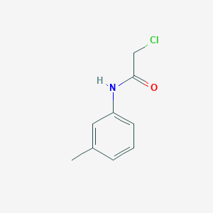 molecular formula C9H10ClNO B1581061 2-氯-N-(3-甲基苯基)乙酰胺 CAS No. 32428-61-8