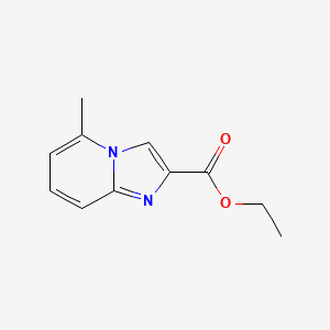 molecular formula C11H12N2O2 B1581064 Ethyl 5-methylimidazo[1,2-a]pyridine-2-carboxylate CAS No. 67625-35-8