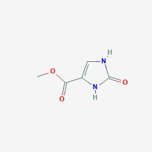 molecular formula C5H6N2O3 B1581070 Methyl 2-oxo-2,3-dihydro-1h-imidazole-4-carboxylate CAS No. 20901-53-5