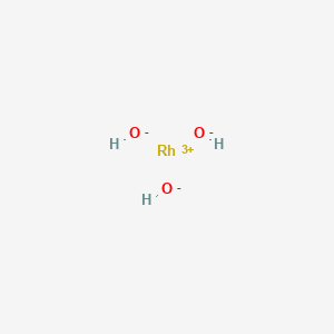 molecular formula H3O3Rh B1581071 Rhodium hydroxide CAS No. 21656-02-0