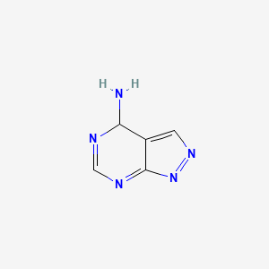 molecular formula C5H5N5 B1581074 4H-Pyrazolo[3,4-d]pyrimidin-4-amine CAS No. 20289-44-5