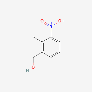 molecular formula C8H9NO3 B1581079 2-甲基-3-硝基苯甲醇 CAS No. 23876-13-3