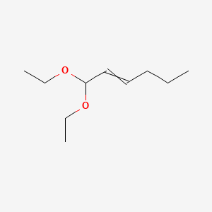 molecular formula C10H20O2 B1581088 1,1-Diethoxyhex-2-ene CAS No. 54306-00-2