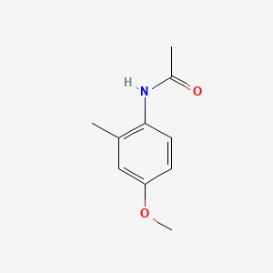 molecular formula C10H13NO2 B1581097 N-(4-Methoxy-2-methylphenyl)acetamide CAS No. 31601-41-9