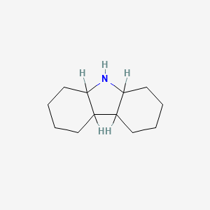 molecular formula C12H21N B1581100 Dodecahydro-1H-carbazole CAS No. 6326-88-1