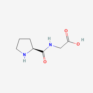 molecular formula C7H12N2O3 B1581105 L-Prolylglycine CAS No. 2578-57-6