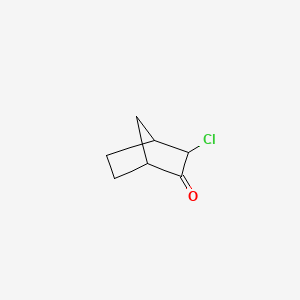 molecular formula C7H9ClO B1581106 rel-(1R,3S,4S)-3-Chlorobicyclo[2.2.1]heptan-2-one CAS No. 30860-22-1