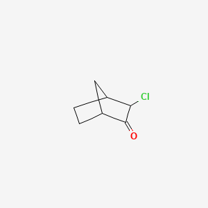 molecular formula C7H9ClO B1581106 3-氯-2-降冰片酮 CAS No. 30860-22-1