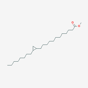 molecular formula C24H46O2 B158112 Methyl 12-(2-octylcyclopropyl)dodecanoate CAS No. 10152-65-5