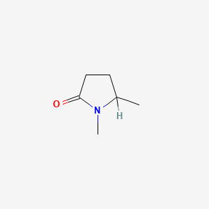 molecular formula C6H11NO B1581120 1,5-Dimethyl-2-pyrrolidinone CAS No. 5075-92-3