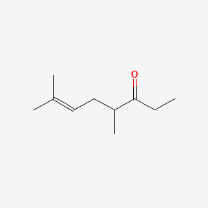 molecular formula C10H18O B1581128 4,7-Dimethyloct-6-en-3-one CAS No. 2550-11-0