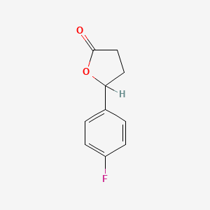 molecular formula C10H9FO2 B1581130 gamma-(4-Fluorophenyl)-gamma-butyrolactone CAS No. 51787-96-3