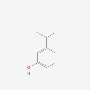 molecular formula C10H14O B1581136 Phenol, 3-(1-methylpropyl)- CAS No. 3522-86-9